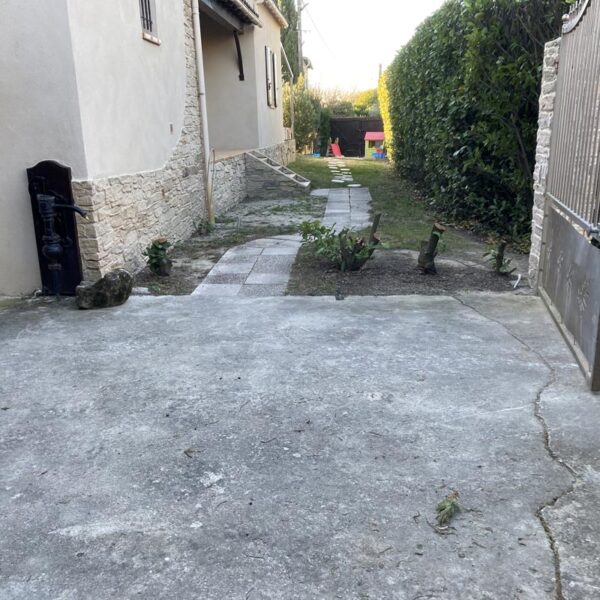 aménagement cours N°3 AVANT